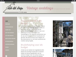 Vintage weddings styled by Rich Art Design